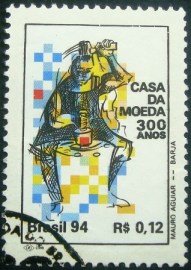Selo postal COMEMORATIVO do Brasil de 1994- C 1907 NCC
