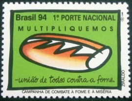 Selo postal COMEMORATIVO do Brasil de 1994- C 1908 M