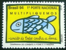 Selo postal COMEMORATIVO do Brasil de 1994- C 1909 M