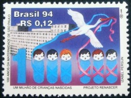 Selo postal COMEMORATIVO do Brasil de 1994- C 1912 M