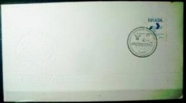 Envelope Comemorativo de 1991 Expo Nacional Literatura Filatélica