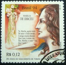 Selo postal COMEMORATIVO do Brasil de 1994- C 1914 NCC