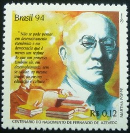 Selo postal COMEMORATIVO do Brasil de 1994- C 1915 M