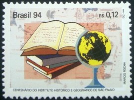 Selo postal do Brasil de 1994 Inst. Histórico e Geográfico