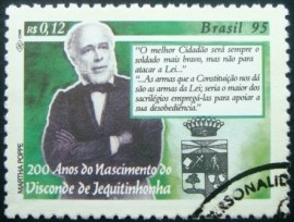 Selo postal COMEMORATIVO do Brasil de 1995 - C 1939 NCC
