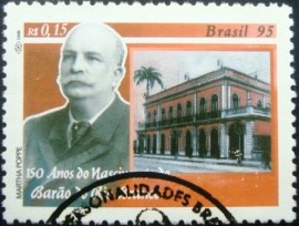Selo postal COMEMORATIVO do Brasil de 1995 - C 1940 NCC