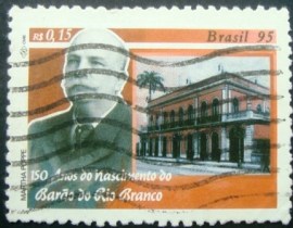 Selo postal COMEMORATIVO do Brasil de 1995 - C 1940 U