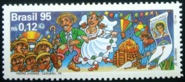 Selo postal COMEMORATIVO do Brasil de 1995 - C 1945 M