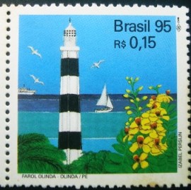 Selo postal COMEMORATIVO do Brasil de 1995 - C 1960 M