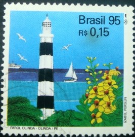 Selo postal COMEMORATIVO do Brasil de 1995 - C 1960 U
