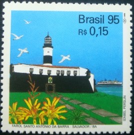 Selo postal COMEMORATIVO do Brasil de 1995 - C 1962 M