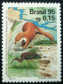 Selo postal COMEMORATIVO do Brasil de 1995 - C 1963 M