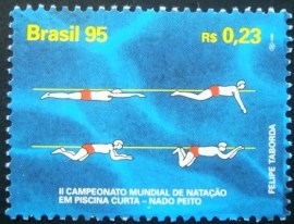 Selo postal COMEMORATIVO do Brasil de 1995 - C 1980 M