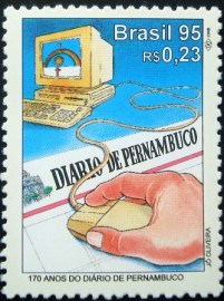 Selo postal COMEMORATIVO do Brasil de 1995 - C 1984 M