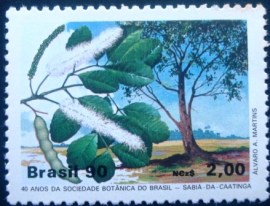 Selo postal COMEMORATIVO do Brasil de 1991 - C 1665 N