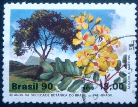 Selo postal COMEMORATIVO do Brasil de 1991 - C 1666 U