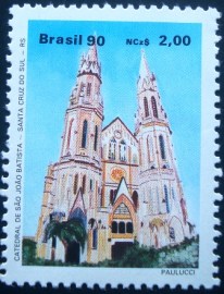 Selo postal COMEMORATIVO do Brasil de 1991 - C 1667 M
