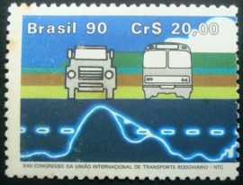 Selo postal COMEMORATIVO do Brasil de 1991 - C 1681 N