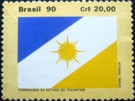 Selo postal COMEMORATIVO do Brasil de 1991 - C 1685 N
