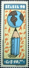 Selo postal COMEMORATIVO do Brasil de 1991 - C 1694 N