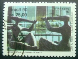 Selo postal COMEMORATIVO do Brasil de 1991 - C 1698 U