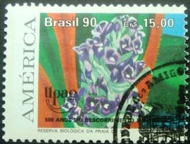 Selo postal COMEMORATIVO do Brasil de 1991 - C 1706 NCC