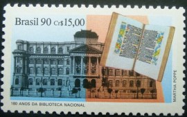 Selo postal COMEMORATIVO do Brasil de 1991 - C 1708 M