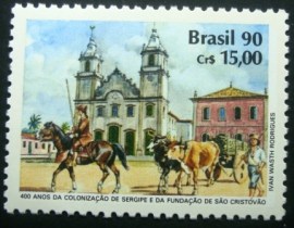 Selo postal COMEMORATIVO do Brasil de 1991 - C 1717 N