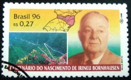 Selo postal Comemorativo do Brasil de 1996 - C 1987 NCC