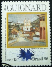 Selo postal Comemorativo do Brasil de 1996 - C 1989 NCC