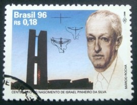 Selo postal COMEMORATIVO do Brasil de 1996 - C 1992 NCC