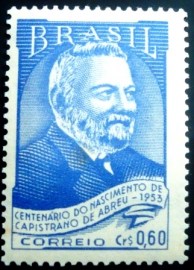 Selo posttal Comemorativo do Brasil de 1953 - C 318