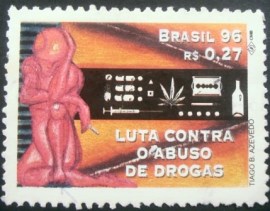Selo postal COMEMORATIVO do Brasil de 1996 - C 2003 U