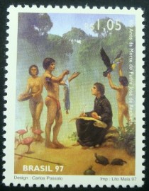 Selo postal COMEMORATIVO do Brasil de 1996 - C 2037 M