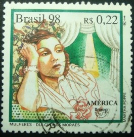 Selo postal Comemorativo do Brasil de 1998 - C 2074 U