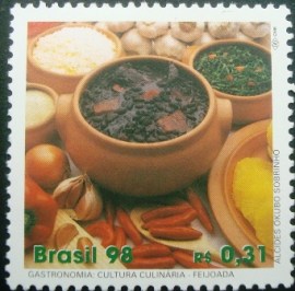Selo postal Comemorativo do Brasil de 1998 - C 2137 N