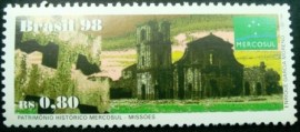 Selo postal Comemorativo do Brasil de 1998 - C 2158 M