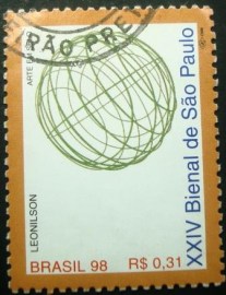 Selo postal Comemorativo do Brasil de 1998 - C 2159 U