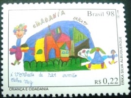 Selo postal Comemorativo do Brasil de 1998 - C 2168 M