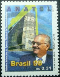 Selo postal Comemorativo do Brasil de 1998 - C 2177 M