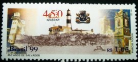 Selo postal Comemorativo do Brasil de 1999 - C 2192 M