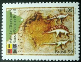 Selo postal Comemorativo do Brasil de 1999 - C 2193 M