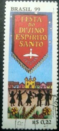 Selo postal Comemorativo do Brasil de 1999 - C 2197 U