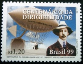Selo postal Comemorativo do Brasil de 1999 - C 2202 M