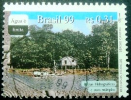 Selo postal Comemorativo do Brasil de 1999 - C 2222 U