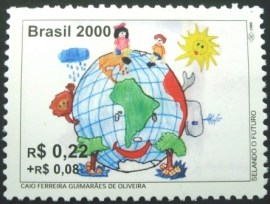 Selo postal COMEMORATIVO do Brasil de 2000 - C 2239 M
