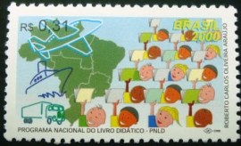 Selo postal do Brasil de 2000 Livro Didático