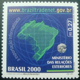 Selo postal COMEMORATIVO do Brasil de 2000 - C 2275 M