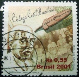 Selo Postal COMEMORATIVO do Brasil de 2000 - C 2407 U