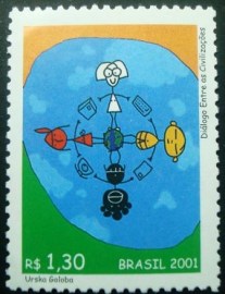 Selo Postal COMEMORATIVO do Brasil de 2000 - C 2408 M